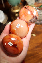 Load image into Gallery viewer, Carnelian Palmstones