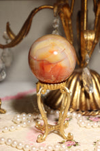 Load image into Gallery viewer, Yellow Peachy Carnelian Sphere