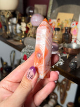 Load image into Gallery viewer, Pink Banded Carnelian Tower