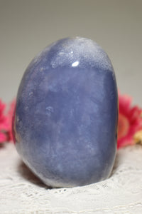 Juicy Deep Blue Chalcedony Freeform