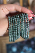Load image into Gallery viewer, (1) Guatemala Blue Jade Bracelet