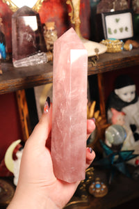 Dreamy Rose Quartz Towers