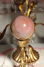 Load image into Gallery viewer, “Watercolor” Pink-Toned Polychrome Jasper Sphere