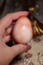 Load image into Gallery viewer, Peachy-Pink Quartz x Carnelian Egg