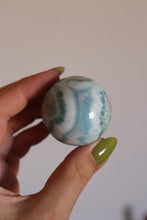 Load image into Gallery viewer, Mermaid Oasis Larimar Sphere