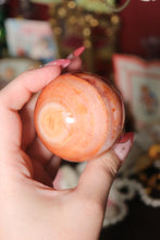 Load image into Gallery viewer, Creamy Peach Carnelian Sphere