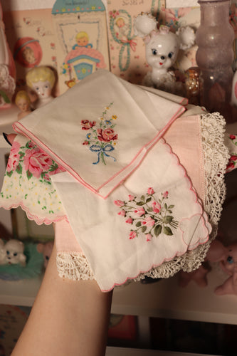 Vintage Hankies - You Choose!
