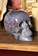 Load image into Gallery viewer, Polished Juicy Grape Agate Skull