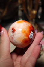 Load image into Gallery viewer, Carnelian Eyeball Sphere