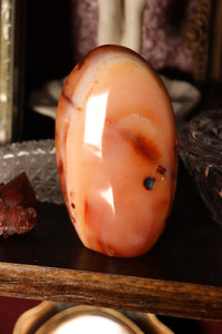 Creamy Peach Carnelian Freeform