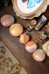 Polychrome Jasper Palmstones