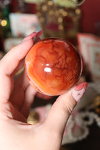 Load image into Gallery viewer, Creamy Peach Carnelian Sphere