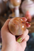 Load image into Gallery viewer, Dreamy Peachy-Pink &amp; Quartzy Carnelian Sphere