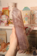Load image into Gallery viewer, XL Lavender Rose Quartz Tower