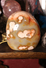 Load image into Gallery viewer, “Flowery” Carnelian Freeform with Quartz