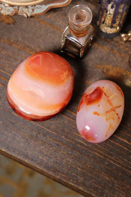 Carnelian Palmstones