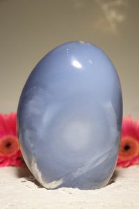 Chunky Blue Chalcedony Freeform