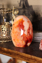 Load image into Gallery viewer, Carnelian Freeform with Quartz