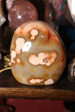 Load image into Gallery viewer, “Flowery” Carnelian Freeform with Quartz