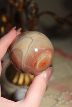 Load image into Gallery viewer, Pink-Toned Banded Polychrome Sphere