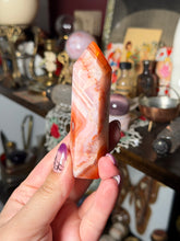 Load image into Gallery viewer, Pink Banded Carnelian Tower