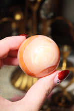 Load image into Gallery viewer, Peach Yogurt Carnelian Sphere