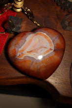 Load image into Gallery viewer, Large Banded Carnelian Heart