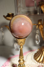 Load image into Gallery viewer, “Watercolor” Pink-Toned Polychrome Jasper Sphere