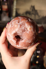 Load image into Gallery viewer, Raspberry Pink Amethyst Sphere
