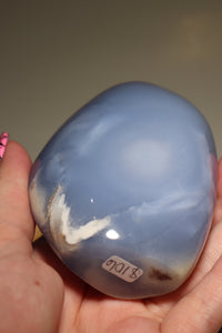 Chunky Blue Chalcedony Freeform