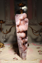 Load image into Gallery viewer, XXL Semi-Polished Saturated Pink Amethyst Tower