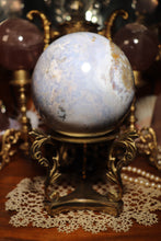 Load image into Gallery viewer, XL Sky Blue Sea Jasper Sphere