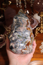 Load image into Gallery viewer, Chunky Blue Cosmic Jasper Flame