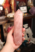 Load image into Gallery viewer, Dreamy Rose Quartz Towers