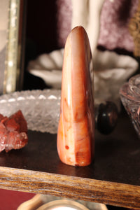 Creamy Peach Carnelian Freeform