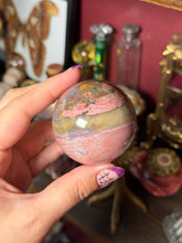 Load image into Gallery viewer, Strawberry Sea Jasper Sphere