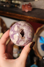 Load image into Gallery viewer, Purple &amp; Pink Amethyst Sphere