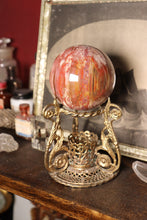 Load image into Gallery viewer, Colorful Petrified Wood Sphere