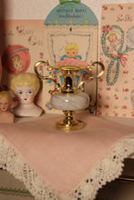 Load image into Gallery viewer, Vintage Marble Trophy-Style Sphere Display