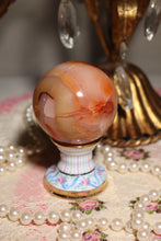 Load image into Gallery viewer, Peach Mango Carnelian Sphere