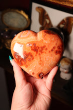 Load image into Gallery viewer, Large Carnelian Heart