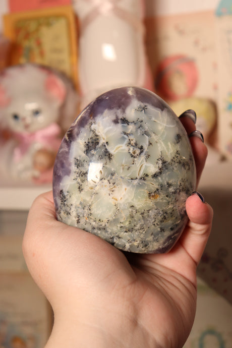 Spooky Purple Dendritic Opal Freeform