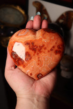 Load image into Gallery viewer, Large Carnelian Heart