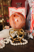 Load image into Gallery viewer, Creamy Peach Carnelian Sphere