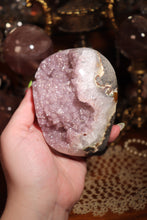 Load image into Gallery viewer, Lilac-Pink Sugary Amethyst on Stand