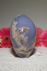 Dragon Egg Blue Chalcedony Freeform