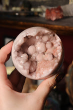 Load image into Gallery viewer, Bubbly Sugary Pink Amethyst Sphere