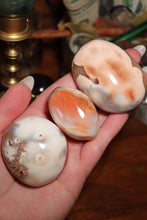 Load image into Gallery viewer, “Toasty” Carnelian Palmstones