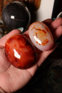 Carnelian Palmstones