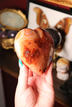 Load image into Gallery viewer, Large Carnelian Heart